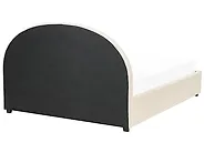 Ottoman Bed VAUCLUSE Fabric Beige 160 x 200 cm (EU King Size)_876859