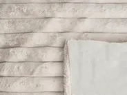 Tagesdecke RAKYA Webpelz 200 x 220 cm Hellbeige_1036418