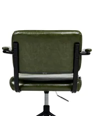 Desk Chair CANDOR Faux Leather Dark Green_993053