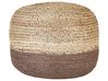 Pouf DUKI Jute Braun
