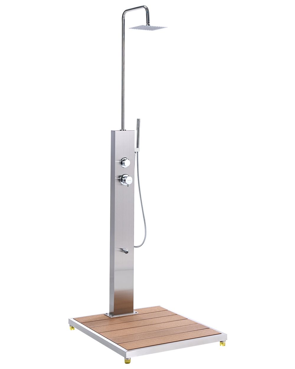 Freestanding Outdoor Shower CAMINITO Silver