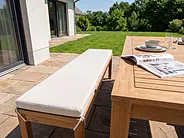 Bankauflage MONSANO 168 x 35 cm Cremeweiß_1133419