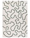 Teppich KAPPAR Hellbeige 160 x 230 cm Viskose