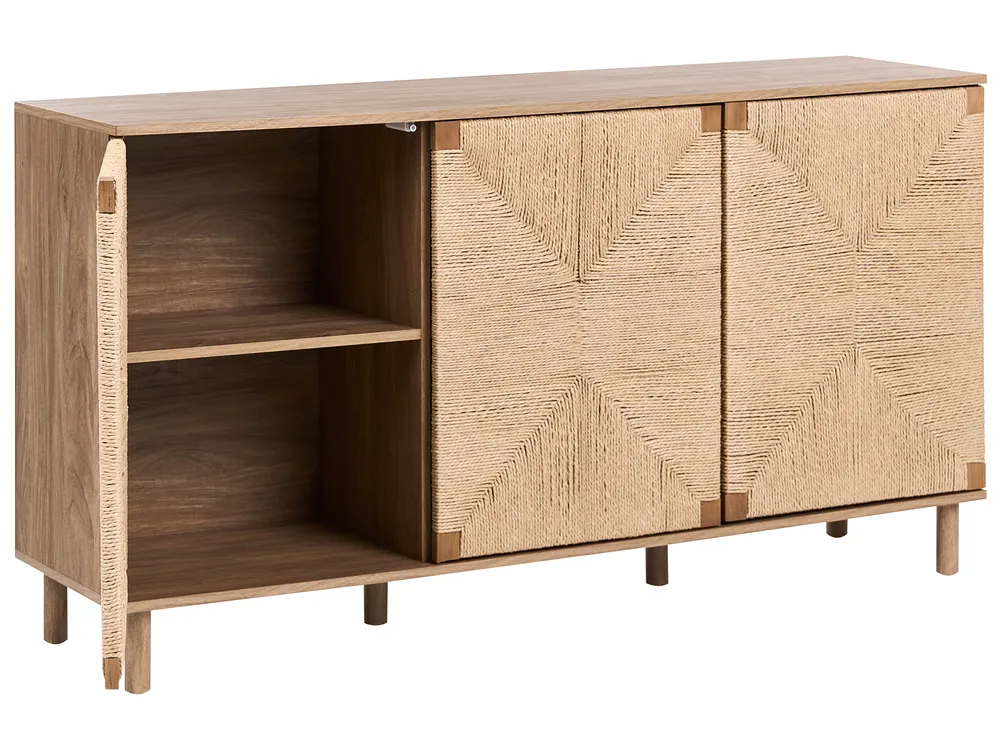 Sideboard mit 3 Türen BONDI Hellbraun_1029848