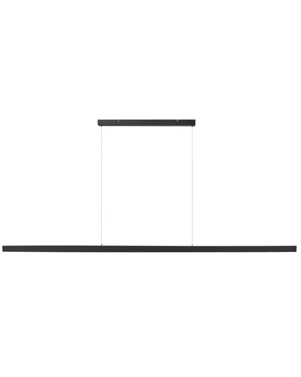 LED Hängeleuchte BADDANA Metall Schwarz