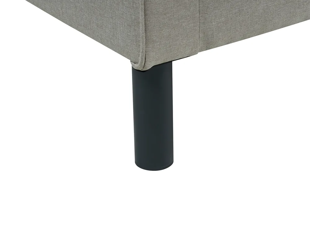 Sofa 3-Sitzer FENSTAD Stoff Hellgrau_897659