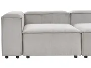 Modul Ecksofa 4-Sitzer ARDAL Cord Taupe linksseitig_1011119