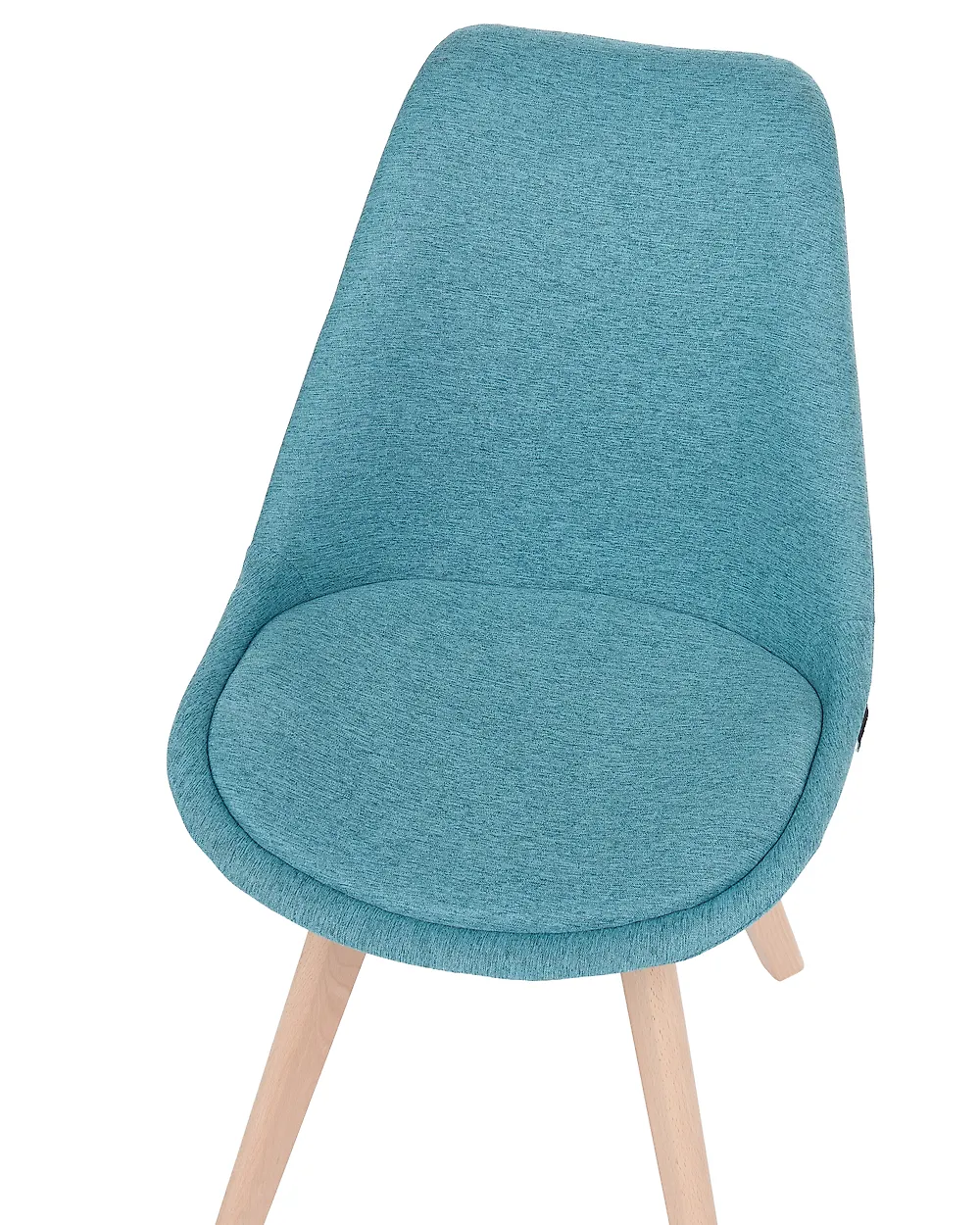 Set of 2 Dining Chairs DAKOTA II Fabric Light Blue_1176810