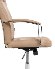 Executive Chair WINNER Faux Leather Sand Beige_1024588