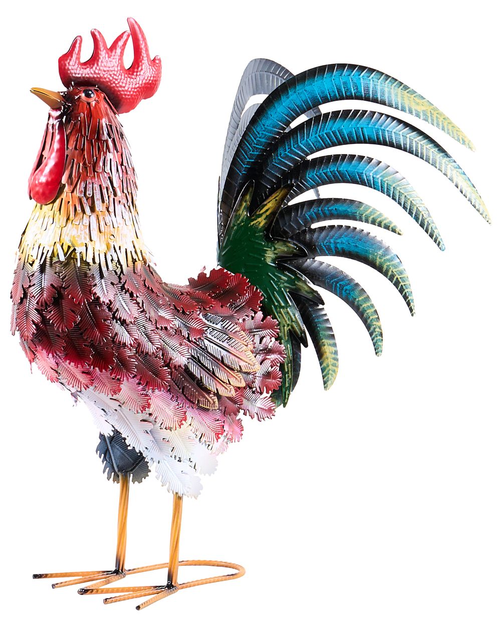 Garden Statue BANCALAAN Rooster Multicolour