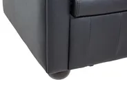 Sofa 3 Seater CHESTERFIELD Leather Black_539761