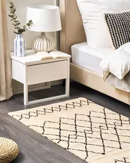 Rug HAVSA Beige 80 x 150 cm_830974
