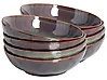 Suppenteller 8er Set THYME Steinzeug Dunkelgrün 19 cm