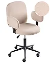 Schreibtischstuhl MORAGA Bouclé Beige