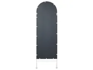 Wandspiegel JARNAGES 45 cm 145 cm Metall Weiß_900653