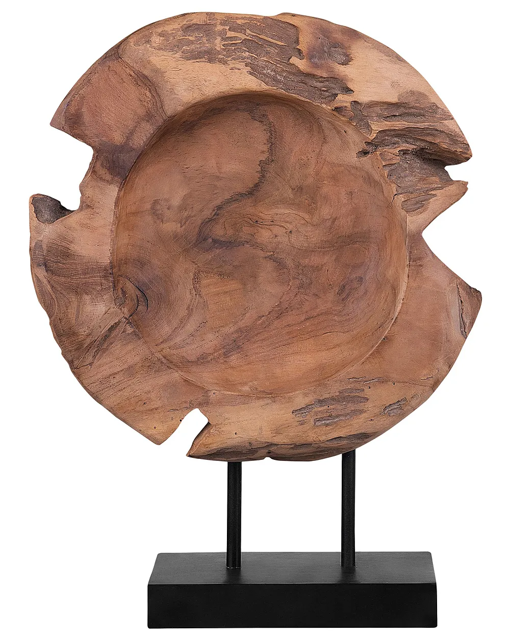 Figuur Vis PLAICE FISH Teakhout Bruin_758916