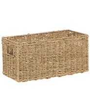 Aufbewahrungskorb 2er Set DONGHA Seegras Naturfarben_886547