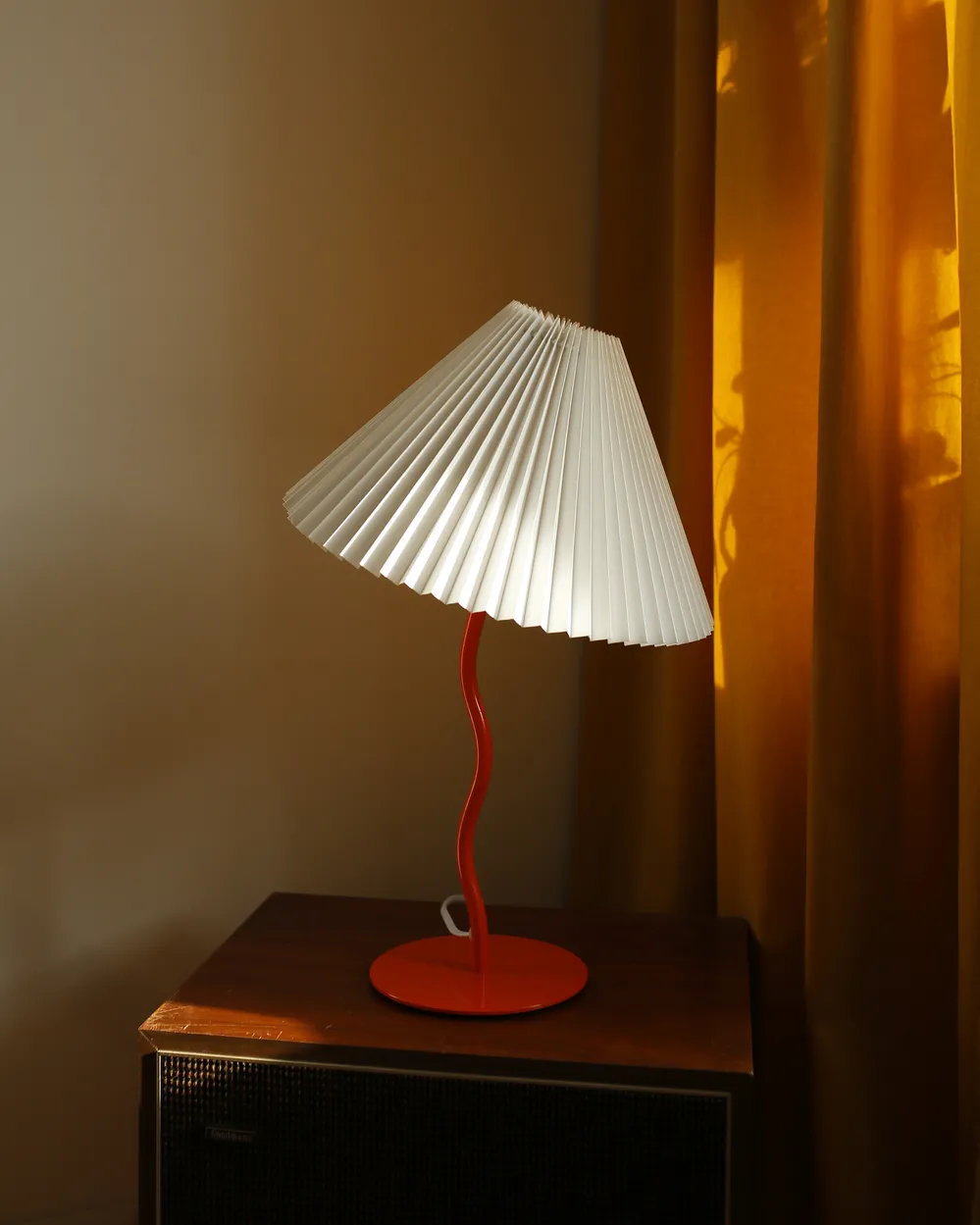Tischlampe ALWERO Metall Orange_949345