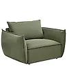 Armchair KUNES Fabric Green