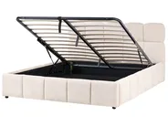 Krevet s prostorom za pohranu NOYON Svijetlo bež 160 x 200 cm_1056105