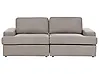 Sofa 3-Sitzer ALLA Stoff Taupe