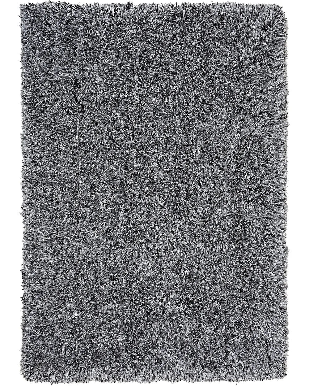Zottelteppich CIDE Schwarz / Weiß 160 x 230 cm