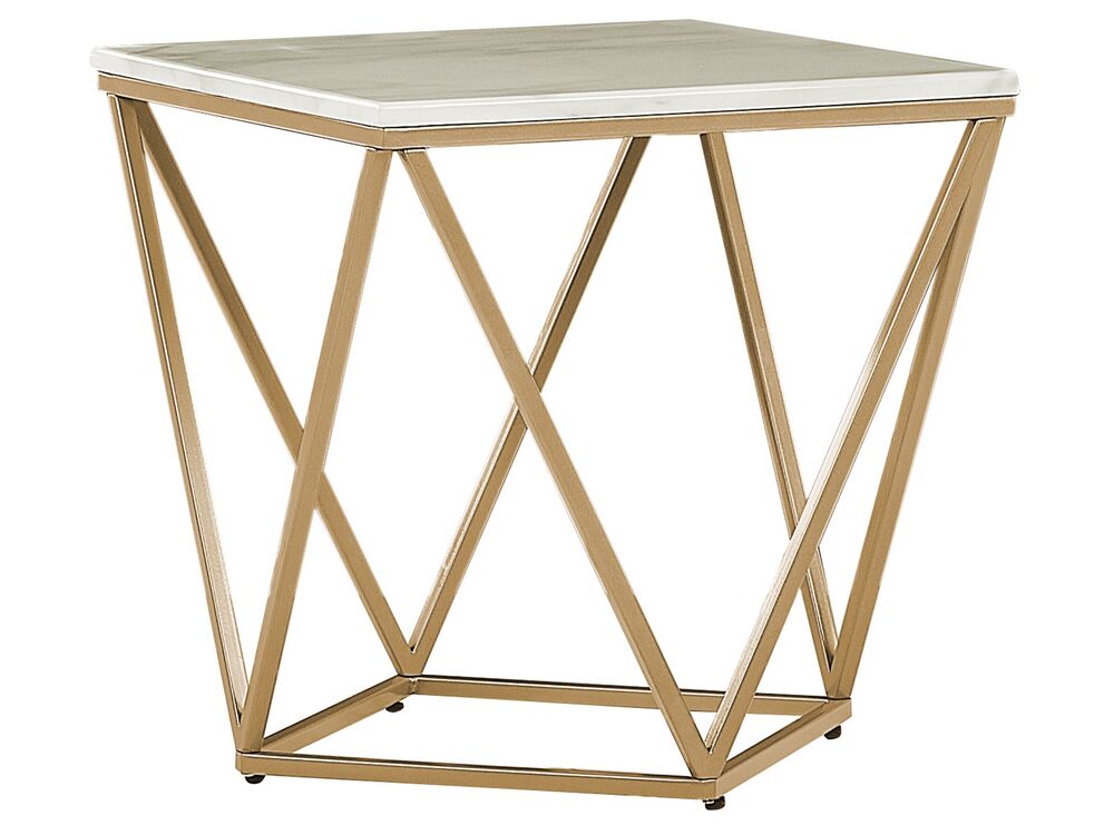 Beistelltisch MALIBU Beiger Marmor