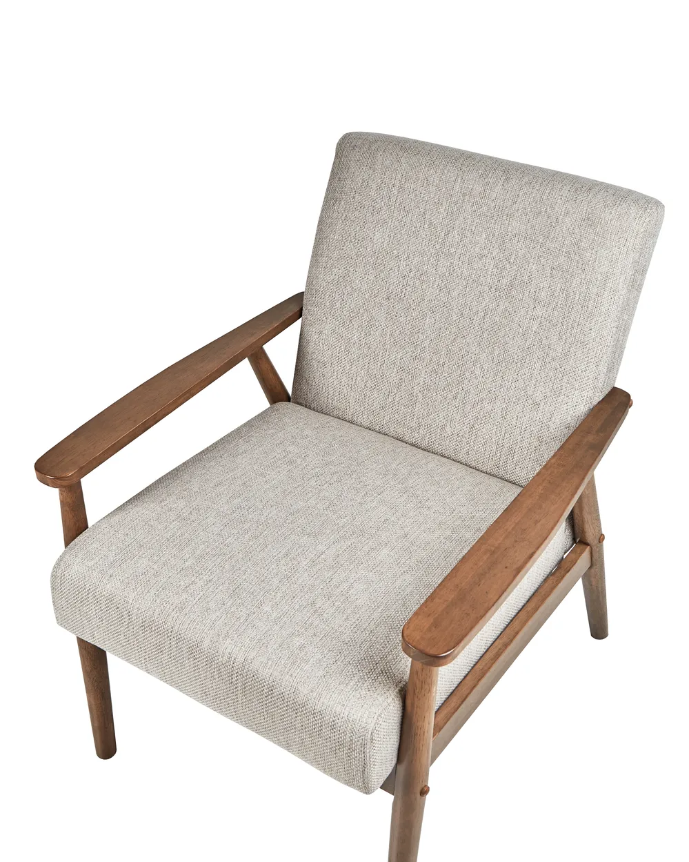 Armchair ESRUM Fabric Dark Brown/ Grey_943373