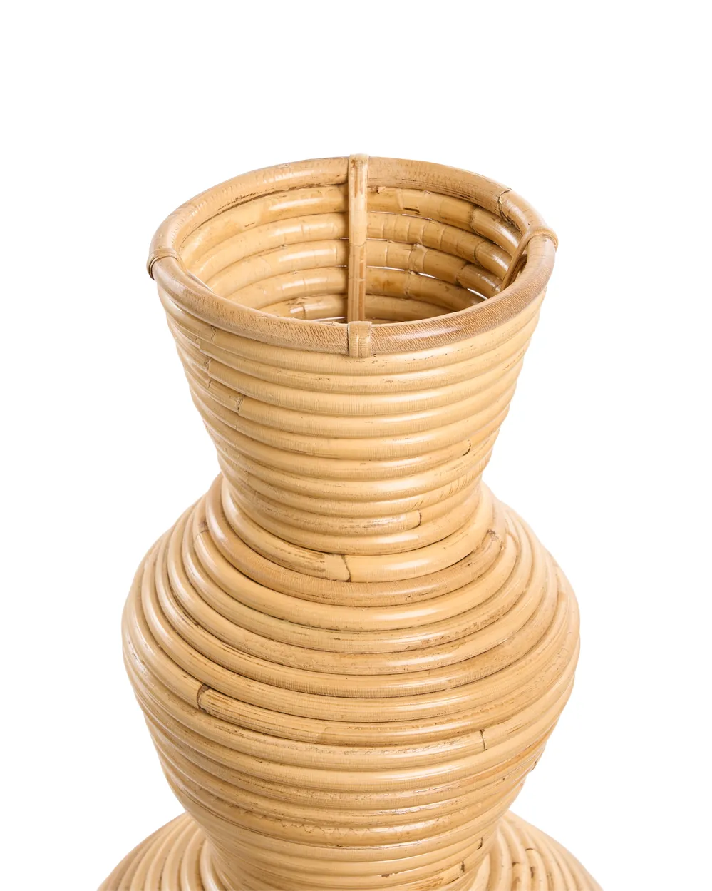Dekovase NUORO 70 cm Rattan Naturfarben_1077389
