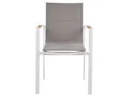 Garden Dining Set 4 Seater MALETTO/BUSSETO Metal Grey_923131