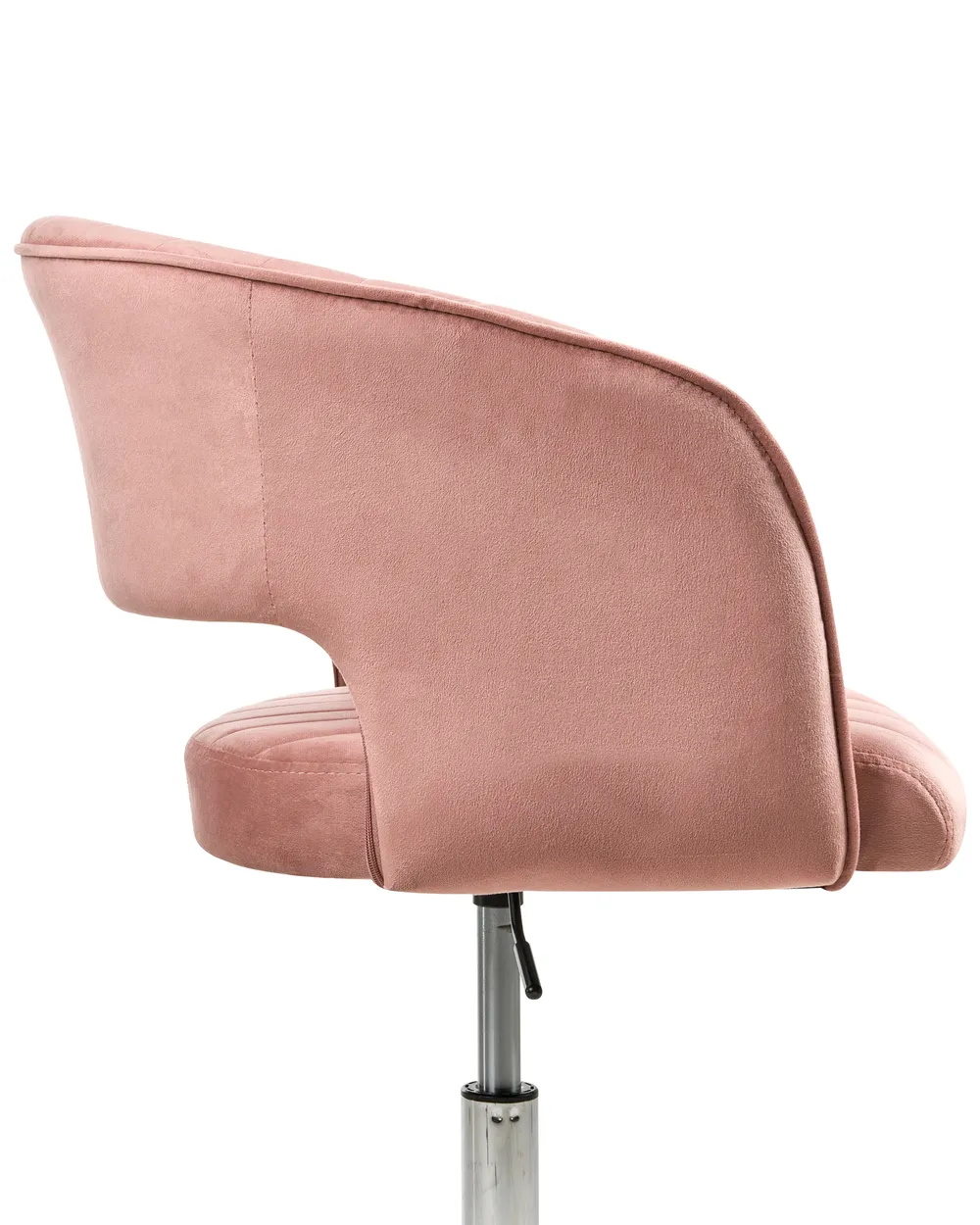 Schreibtischstuhl KATONAH Samtstoff Rosa_1016623