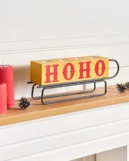 Kerzenständer KUHMO Metall Gelb_1010962
