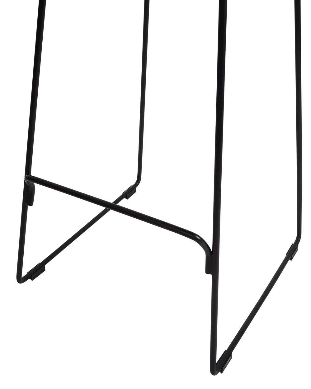 Set mit 2 Barstühlen PENSACOLA Metall Schwarz_907499