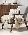 Kunstfellteppich MUNGO Beige 63 x 95 cm