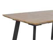 Ausziehbarer Esstisch SALVADOR Dunkelbraun 160/200 cm 90 cm_785999