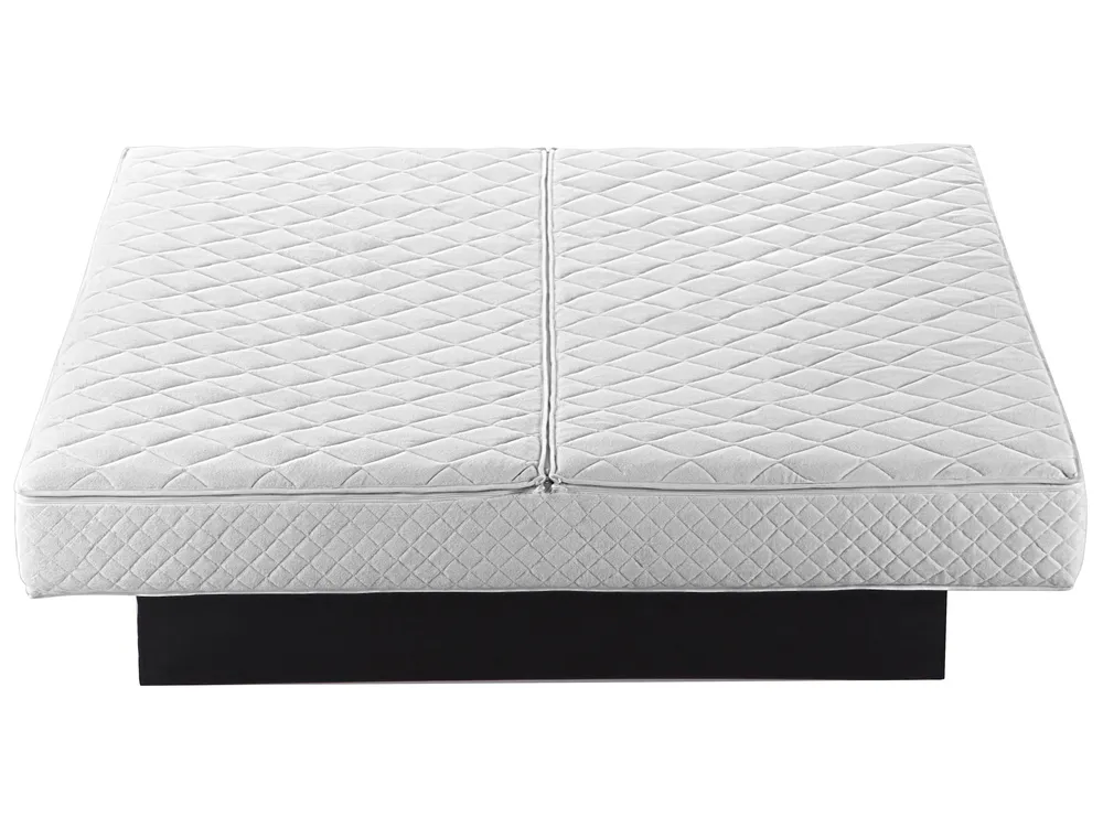 Wasserbett Samtstoff AVALLON 180 x 200 cm Beige_846951