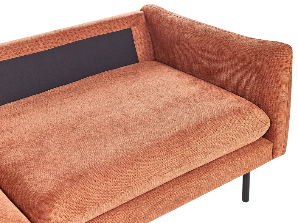 Sofa 3-Sitzer VINTERBRO Chenillegewebe Goldbraun_907013