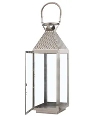 Lantern BALI 55 cm Stainless Steel Silver_724042