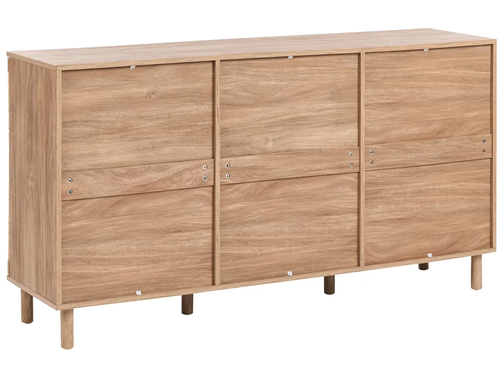 Sideboard mit 3 Türen BONDI Hellbraun_1029852