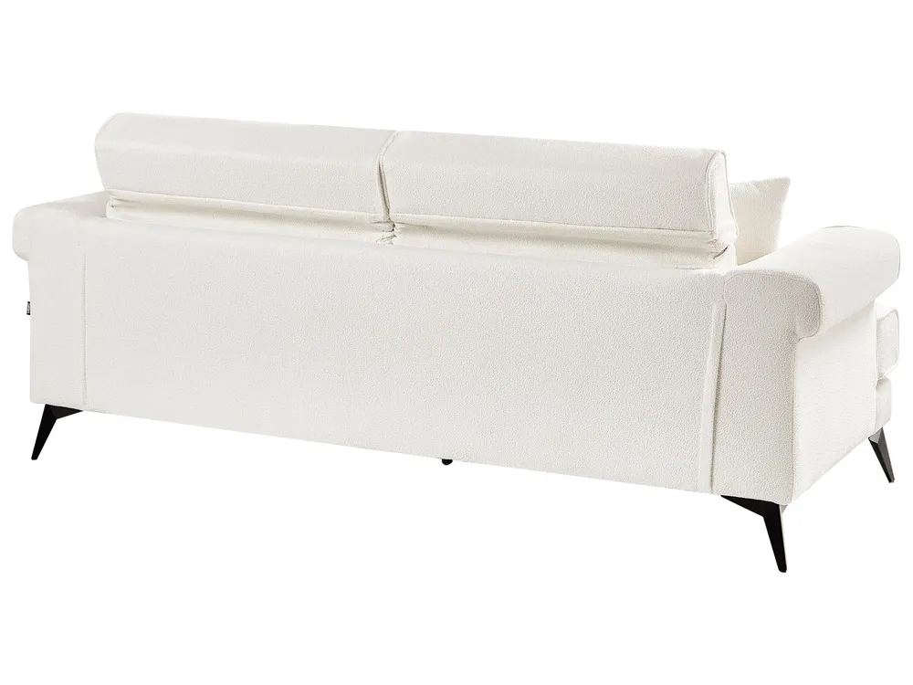 Sofa Set 5-Sitzer SKIVE Bouclé Weiß_948701
