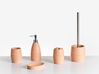 5-Piece Bathroom Accessories Set YARAPA Orange