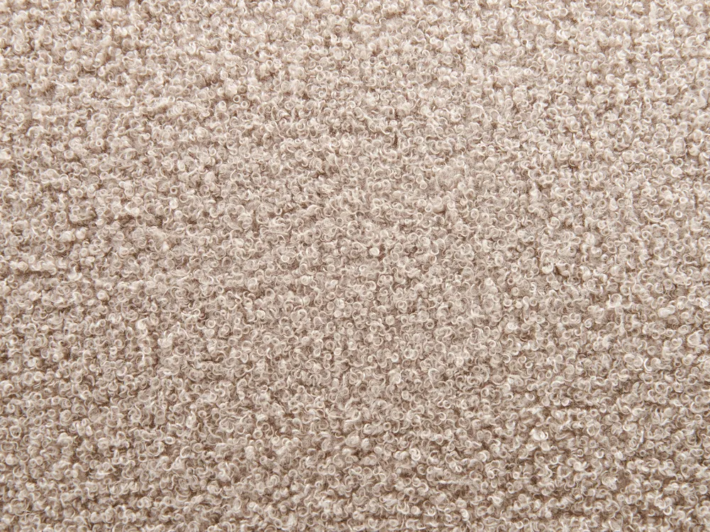 Bett mit Lattenrost Bouclé LESSAY 180 x 200 cm Taupe_982305