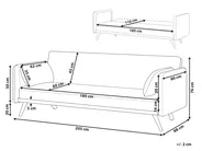 Sofa Bed ASAA Boucle Off-White_993958