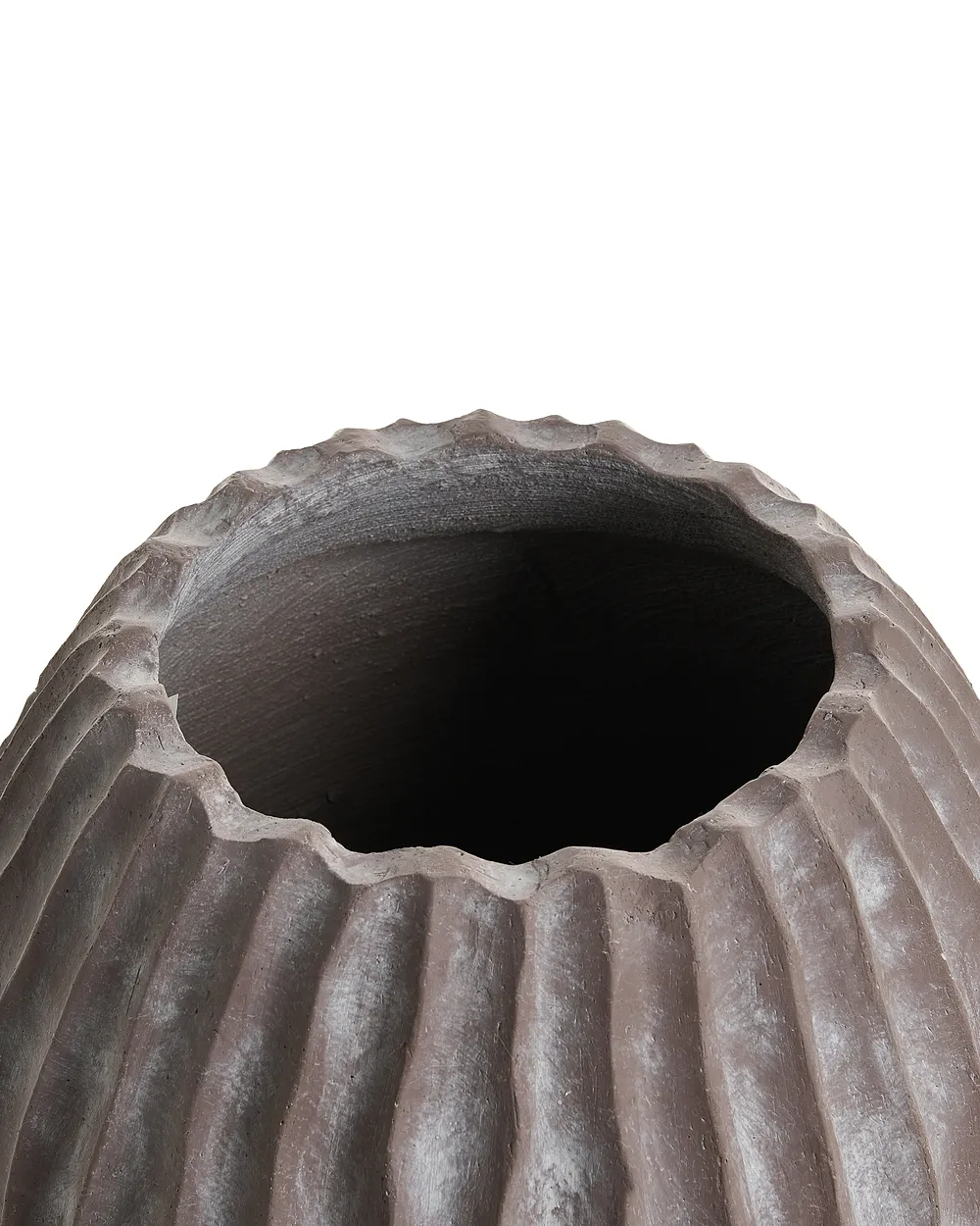Plant Pot AUSSEE 43 cm Brown_1161167