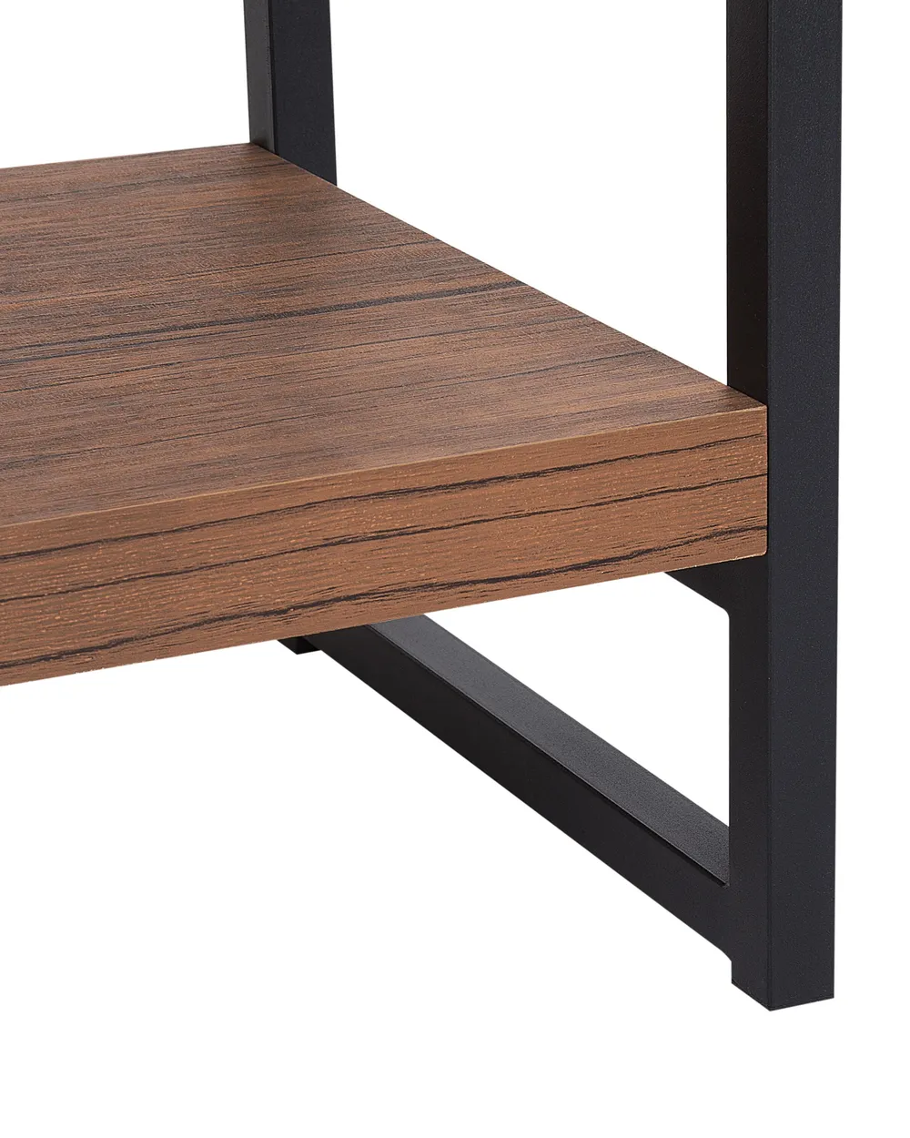 4 Tier Shelving Unit TIFTON 155 cm Dark Brown_758809