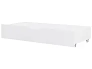Set of 2 Bed Storage Drawers Pine Wood CRONAT White_964448