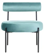 Fauteuil ALPHA Fluweel Turquoise_860891