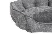 Tierbett CANDIR Leinen Grau_783449