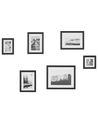 Bilderrahmen 6er Set ZINARE Landschaft Schwarz