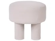 Hocker CANBY Bouclé Cremeweiß_1067019